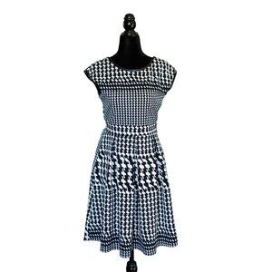 Tiana B. Black and White Dress, Size 6 Petite
